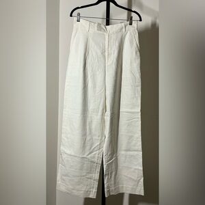 NWOT Banana Republic | Wide-Leg Linen Blend Pants